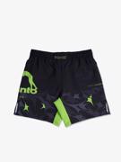 MANTO TERRA FIGHT SHORTS-black